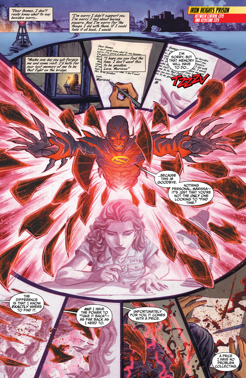 Illustration for article titled Barry Allen's Greatest Enemy Gets a Creepy Upgrade in The Flash #20